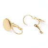 304 Stainless Steel Leverback Earring Findings KK-H152-08B-G-3