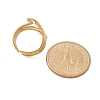 304 Stainless Steel Wave Multilayer Open Cuff Rings for Women RJEW-Z077-01G-03-5