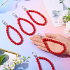 Plastic Beads Pendant Decorations HJEW-TAC0064-02-5