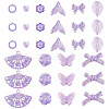 182Pcs 100G Transparent Acrylic Beads OACR-TA0003-66E-2