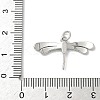 Insect Themes Brass Enamel Pendants KK-B155-01C-02P-3