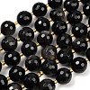 Natural Silver Sheen Obsidian Beads Strands G-C249-A01-16mm-3