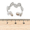 304 Stainless Steel Open Cuff Rings for Women LS-RJEW-A056-02P-3