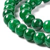 Natural Jade Round Beads Strand G-E141-03B-4