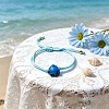 Handmade Porcelain Bead Braided Bead Bracelets WGDE3B3-03-2