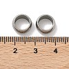 Tarnish Resistant 304 Stainless Steel Beads X-STAS-E036-17-4