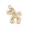 Brass Micro Pave Cubic Zirconia Pendants KK-M306-06G-03-1