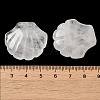 Natural Quartz Crystal Carved Healing Shell Figurines G-K353-03K-4
