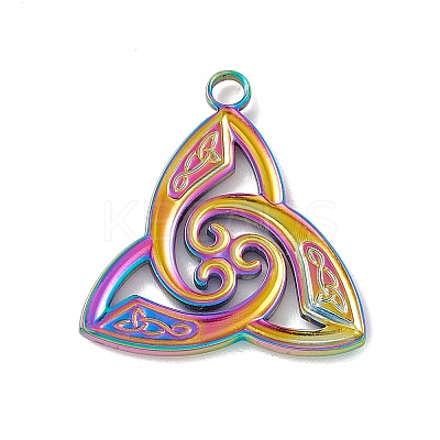 Ion Plating(IP) 304 Stainless Steel Pendants STAS-K242-10M-1