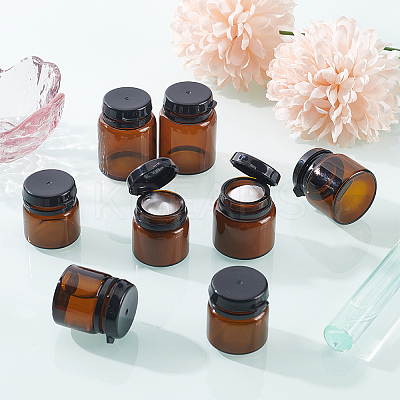 Glass Portable Cream Jar MRMJ-WH0064-48A-1