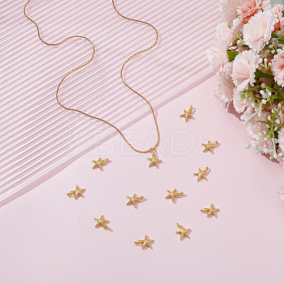 16Pcs Rack Plating Brass Pendants KK-ME0002-12-1