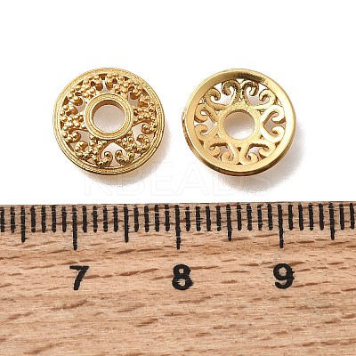 Brass Bead Caps KK-G600-23G-1