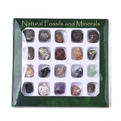 Natural Mixed Gemstone Beads G-N0327-003-1