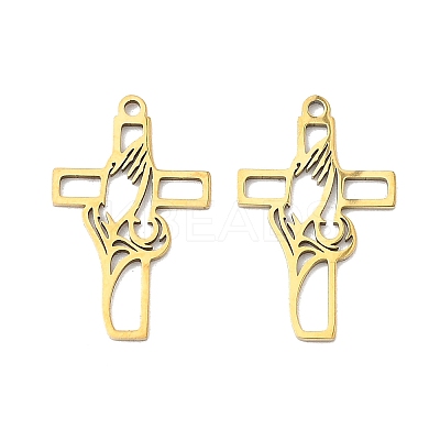 201 Stainless Steel Pendants STAS-K310-05G-1