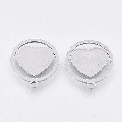 Non-Tarnish 201 Stainless Steel Pendants STAS-T044-128P-1