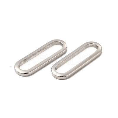 Non-Tarnish 304 Stainless Steel Link Rings STAS-A070-P-1