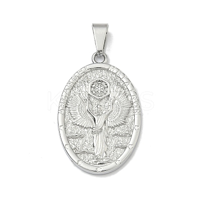 Religion Theme 304 Stainless Steel Pendants STAS-F336-06E-P-1