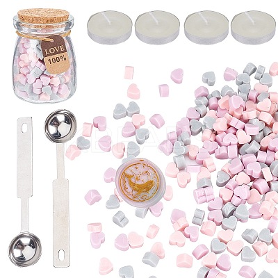 Sealing Wax Particles Kits for Retro Seal Stamp DIY-CP0003-60M-1