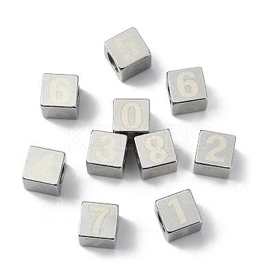 304 Stainless Steel European Beads FIND-CJC0437-013P-1