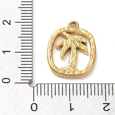 Ion Plating(IP) 304 Stainless Steel Pendants STAS-M323-47G-1