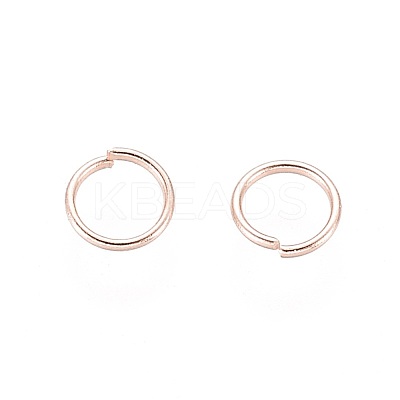 304 Stainless Steel Open Jump Rings STAS-O098-01RG-03-1