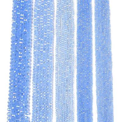 Electroplate Glass Beads Strands LS-EGLA-A044-J2mm-B03-1