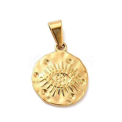 PVD Vacuum Plating 304 Stainless Steel Pendants STAS-F277-30G-1