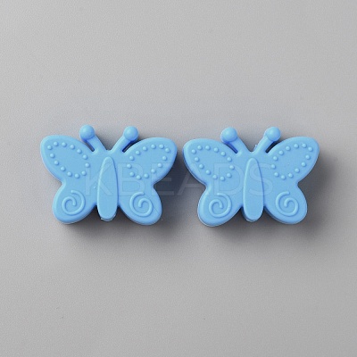 Food Grade Eco-Friendly Silicone Beads LS-SIL-WH0012-026E-1