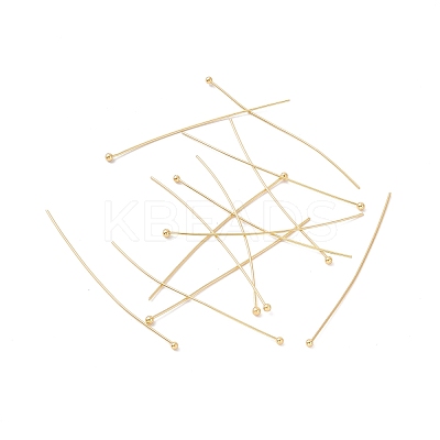 Brass Ball Head Pins KK-WH0058-02D-G01-1