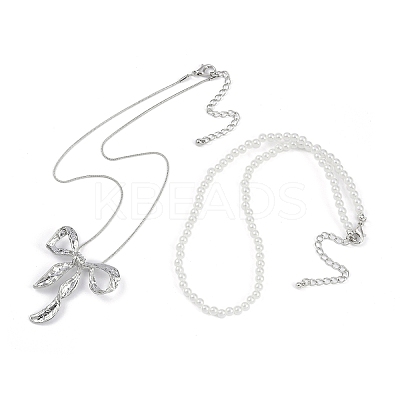 Fashionable Necklace Sets NJEW-K384-06P-1