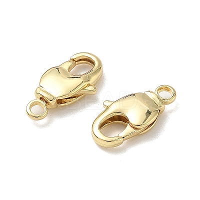 Brass Swivel Lobster Claw Clasps LS-KK-K238-39G-M-1