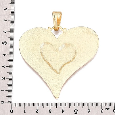 Rack Plating Alloy Big Pendants FIND-N005-57G-1