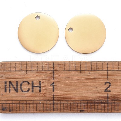 304 Stainless Steel Pendants STAS-I140-15B-G-1