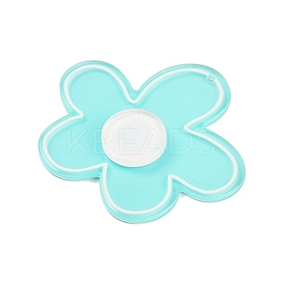 Acrylic Pendants OACR-Q100-14B-1