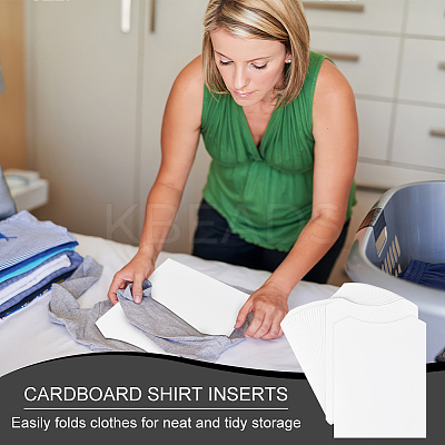 Garment Lining Cardboard Folders LS-DIY-WH0308-511A-1