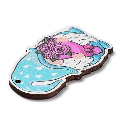 Momther's Day Wooden Pendants WOOD-I012-01H-1