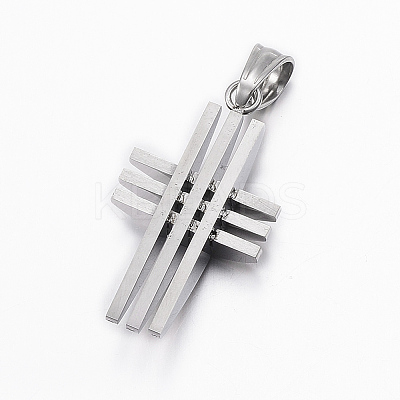 Tarnish Resistant 304 Stainless Steel Pendants LS-STAS-H388-01P-1