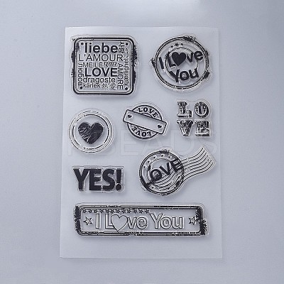 Silicone Stamps DIY-L036-C09-1