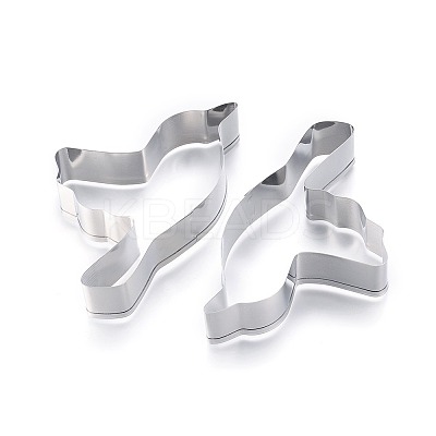 Tarnish Resistant 304 Stainless Steel Cookie Cutters DIY-E012-87-1