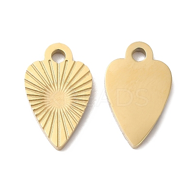 Ion Plating(IP) 316L Surgical Stainless Steel Charms STAS-H213-82G-1