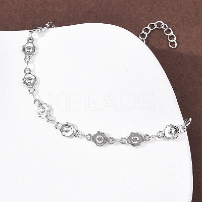 304 Stainless Steel Chain Bracelets BJEW-P376-04P-1