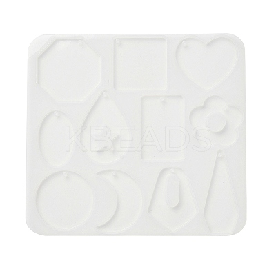 Geometric Earrings Pendants DIY Silicone Mold DIY-Q033-01A-1