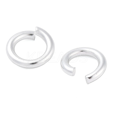 Aluminum Open Jump Rings FIND-G086-01G-S-1