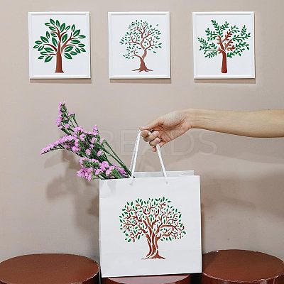 PET Hollow out Drawing Painting Stencils Sets for Kids Teen Boys Girls DIY-WH0172-752-1