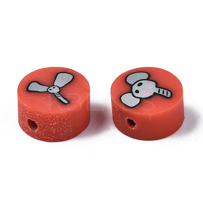 Handmade Polymer Clay Beads CLAY-N008-036G-1