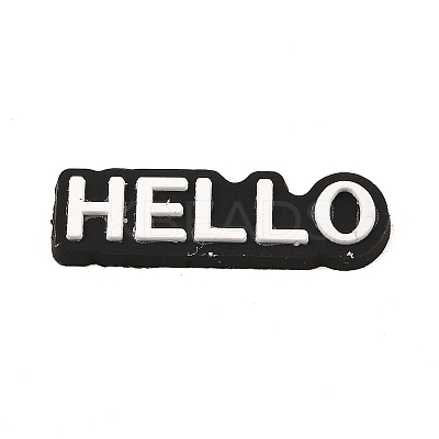 Opaque Resin Cabochons LS-RESI-F044-01-1