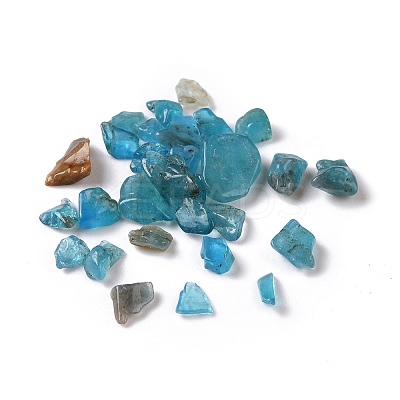 Natural Apatite Chip Beads G-M364-07-1