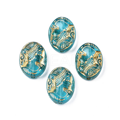 Plating Acrylic Beads PACR-N008-027-1