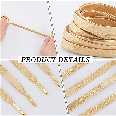Imitation Leather Shoelace AJEW-CL0003-06-1
