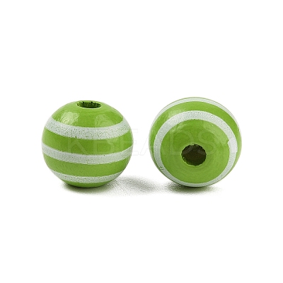 Wood European Beads WOOD-M014-02B-1